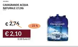 Prezzemolo e Vitale Cavagrande acqua naturale offerta