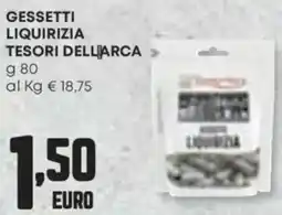 Panorama Gessetti liquirizia TESORI DELLARCA offerta