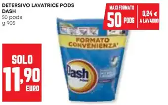 Panorama Detersivo lavatrice pods DASH offerta