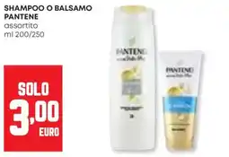 Panorama Shampoo o balsamo PANTENE offerta