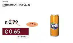 Prezzemolo e Vitale Fanta in lattina offerta