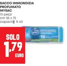 Panorama Sacco immondizia profumato mysac offerta