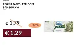 Prezzemolo e Vitale Regina fazzoletti soft bamboo x10 offerta