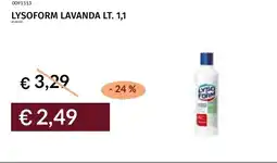 Prezzemolo e Vitale Lysoform lavanda offerta
