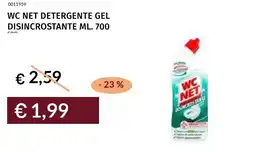 Prezzemolo e Vitale Wc net detergente gel disincrostante offerta