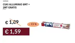 Prezzemolo e Vitale Cuki alluminio 8mt + 2mt gratis offerta