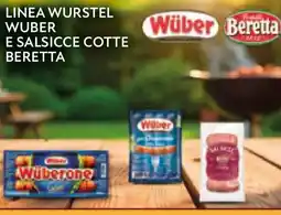 Conad Linea wurstel wuber e salsicce cotte beretta offerta