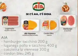 Conad ΑΙΑ hamburger tacchino offerta