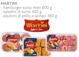 Conad Martini hamburger suino misti offerta