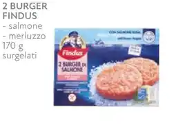 Conad 2 burger FINDUS offerta