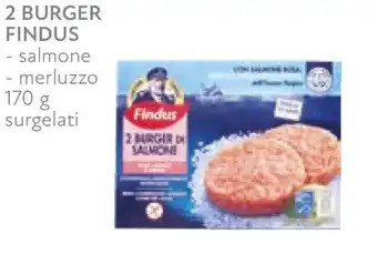 Conad 2 burger FINDUS offerta
