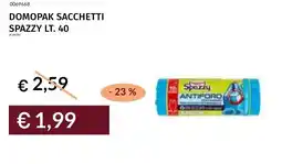 Prezzemolo e Vitale Domopak sacchetti spazzy offerta