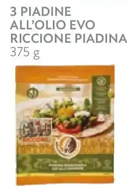 Conad 3 piadine all'olio evo riccione piadina cuore offerta