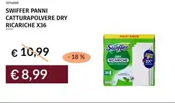 Prezzemolo e Vitale Swiffer panni catturapolvere dry ricariche x36 offerta