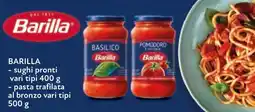 Conad BARILLA sughi pronti vari tipi offerta