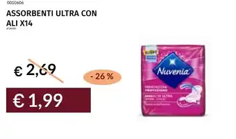 Prezzemolo e Vitale Assorbenti ultra con ali x14 offerta