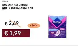 Prezzemolo e Vitale Nuvenia assorbenti notte ultra large x 10 offerta