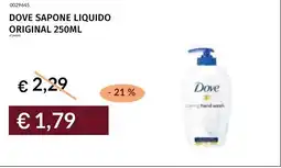Prezzemolo e Vitale Dove sapone liquido original offerta