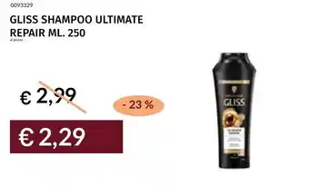 Prezzemolo e Vitale Gliss shampoo ultimate repair offerta