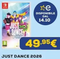 Euronics Just dance 2026 offerta
