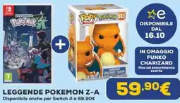 Euronics Leggende pokemon z-a offerta