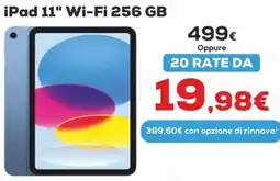 Euronics iPad 11" Wi-Fi 256 GB offerta