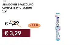 Prezzemolo e Vitale Sensodyne spazzolino complete protection offerta
