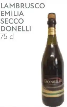 Conad Lambrusco emilia secco donelli offerta