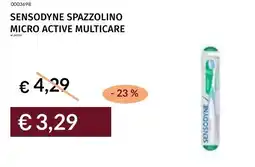Prezzemolo e Vitale Sensodyne spazzolino micro active multicare offerta