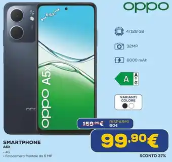 Euronics Oppo SMARTPHONE A5X offerta