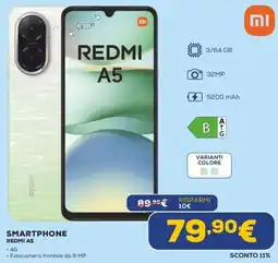 Euronics SMARTPHONE REDMI A5 offerta