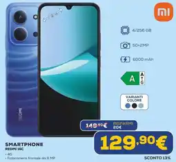 Euronics SMARTPHONE REDMI 15C offerta