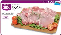 Coop Bistecche di Suino offerta