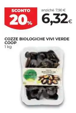 Coop COZZE BIOLOGICHE VIVI VERDE COOP offerta