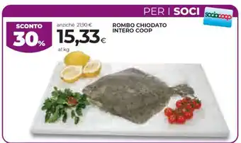 Coop ROMBO CHIODATO INTERO COOP offerta