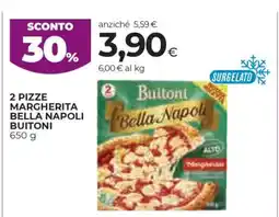 Coop 2 Pizze Margherita Bella Napoli Buitoni offerta