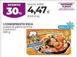 Coop I Condipresto Esca offerta