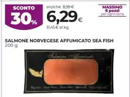 Coop SALMONE NORVEGESE AFFUMICATO SEA FISH offerta