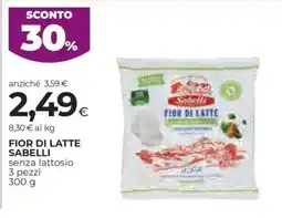 Coop FIOR DI LATTE SABELLI offerta