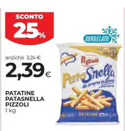 Coop Patatine Patasnella Pizzoli offerta