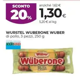 Coop WÜRSTEL WÜBERONE WÜBER offerta