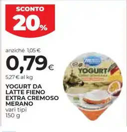 Coop Yogurt da Latte Fieno Extra Cremoso Merano offerta