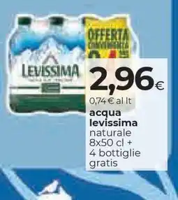 Coop ACQUA LEVISSIMA offerta
