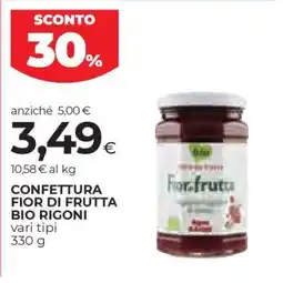 Coop Confettura Fior di Frutta Bio Rigoni offerta