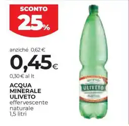 Coop Acqua Minerale Uliveto offerta