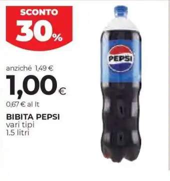 Coop Bibita Pepsi offerta