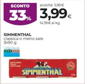 Coop SIMMENTHAL offerta