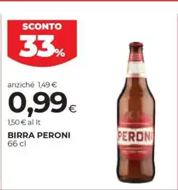 Coop Birra Peroni offerta