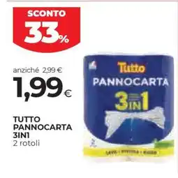 Coop TUTTO PANNOCARTA 3IN1 offerta