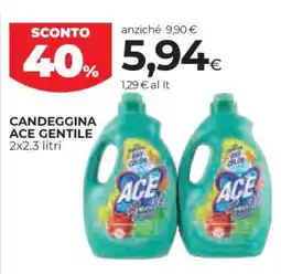 Coop Candeggina Ace Gentile offerta